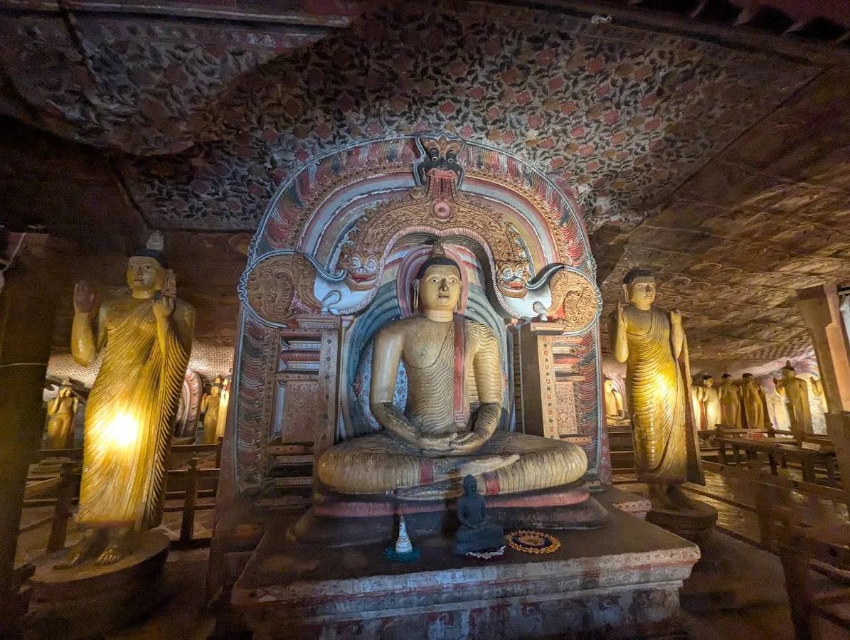 Temple rupestre de Dambulla