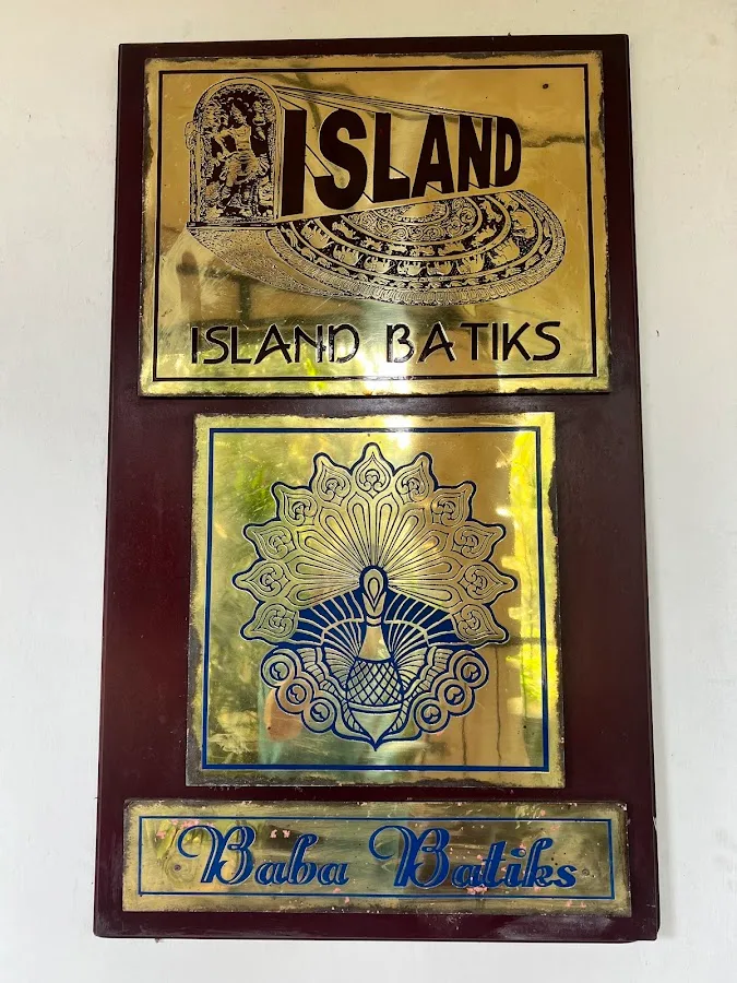 Visite d'un atelier de batik maître
