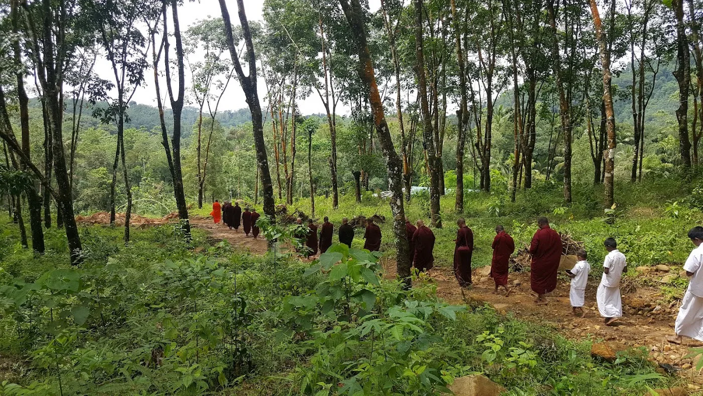 Offrande de dana au temple